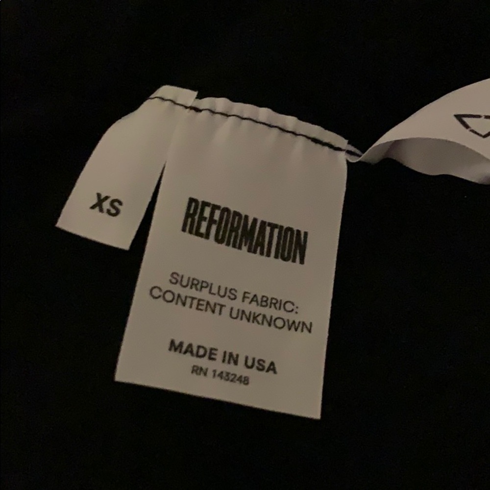 Reformation Red Sweater View 4